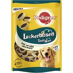 Pedigree Leckerbissen Mini-Happen mit Käse und Rind 1x140 g