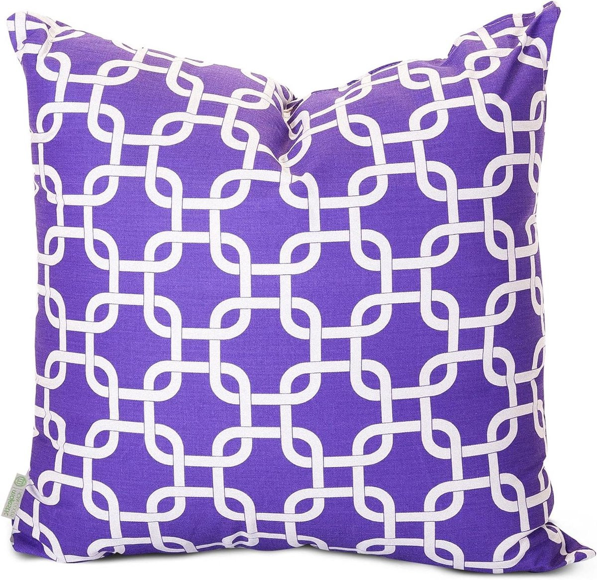 Paars decoratiekussen met ultra zachte polyester vulling, 60 x 60 cm
