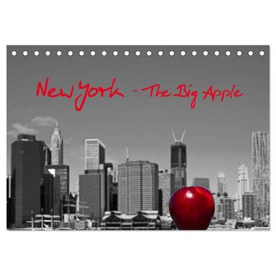 New York – The Big Apple (Tischkalender 2027 DIN A5 quer), CALVENDO Monatskalender