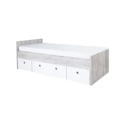 Jugendbettgestell  Bennet ¦ mehrfarbig ¦ Maße (cm): B: 204 H: 70