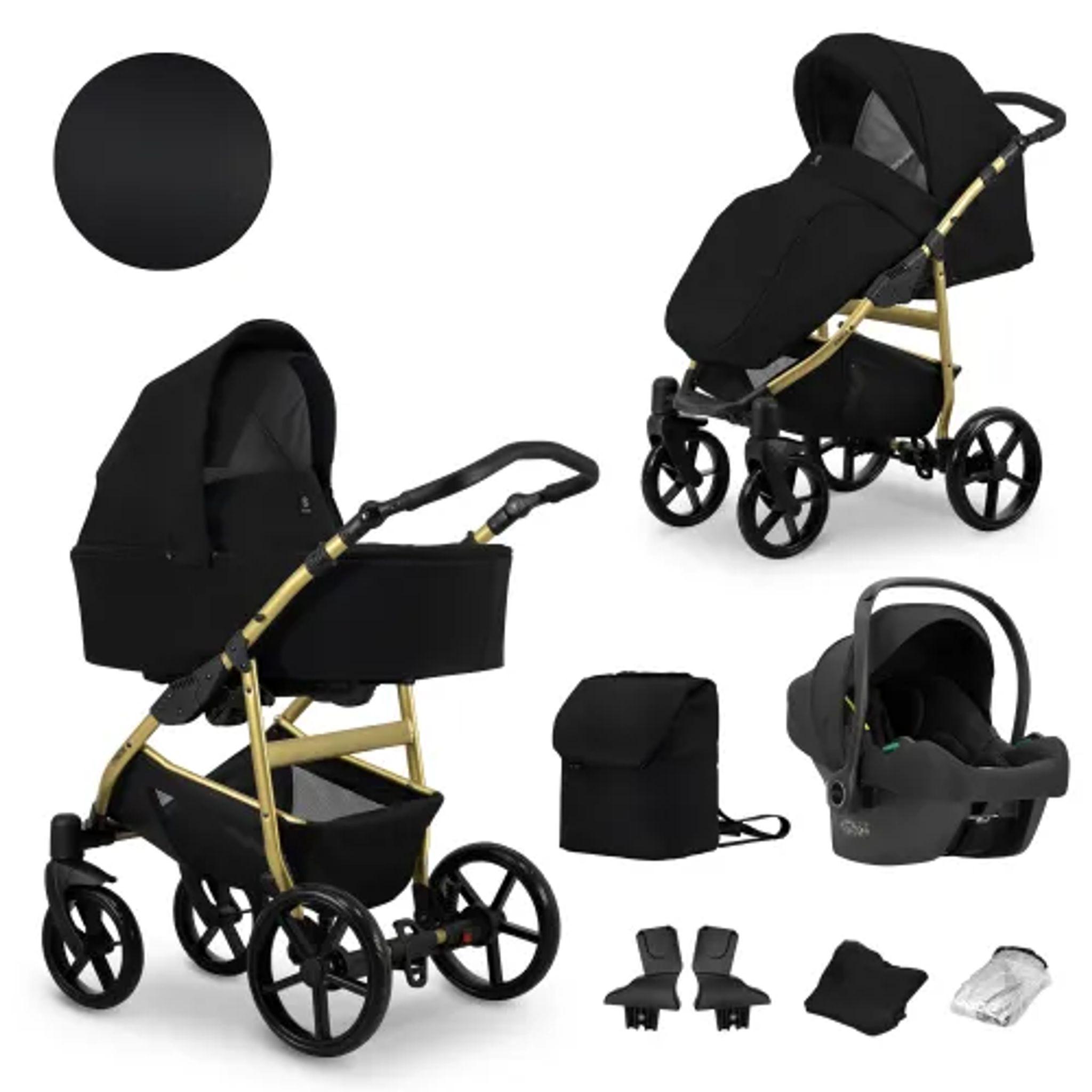 Kinderwagen Kunert MATA 3in1 - Farbe: Schwarz