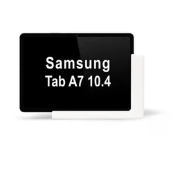 TabLines TWP001W Tablet Wandhalter für Samsung Tab A7 10.4 (2020), weiß
