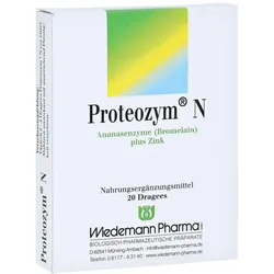 Proteozym N Dragees 20 St