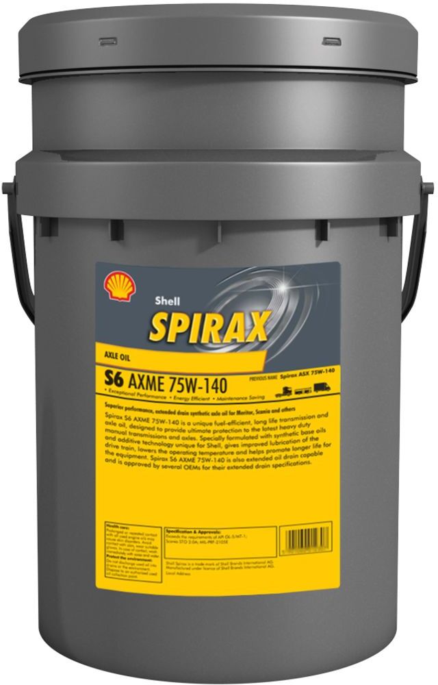 Getriebeöl SHELL 550071081 Spirax S6 AXME 75W140 20L