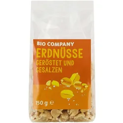 Erdnüsse - geröstet und gesalzen 150g
