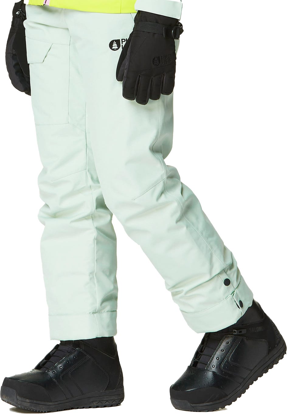 Picture Time Pant SLIT GREEN