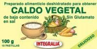 Integralia Caldo Vegetal Sin Sal 110 gr 10 Pastillas
