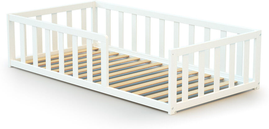 Harriet Bee Cot Bed / Toddler (70 X 140cm) Standard Montessori/Floor Bed White