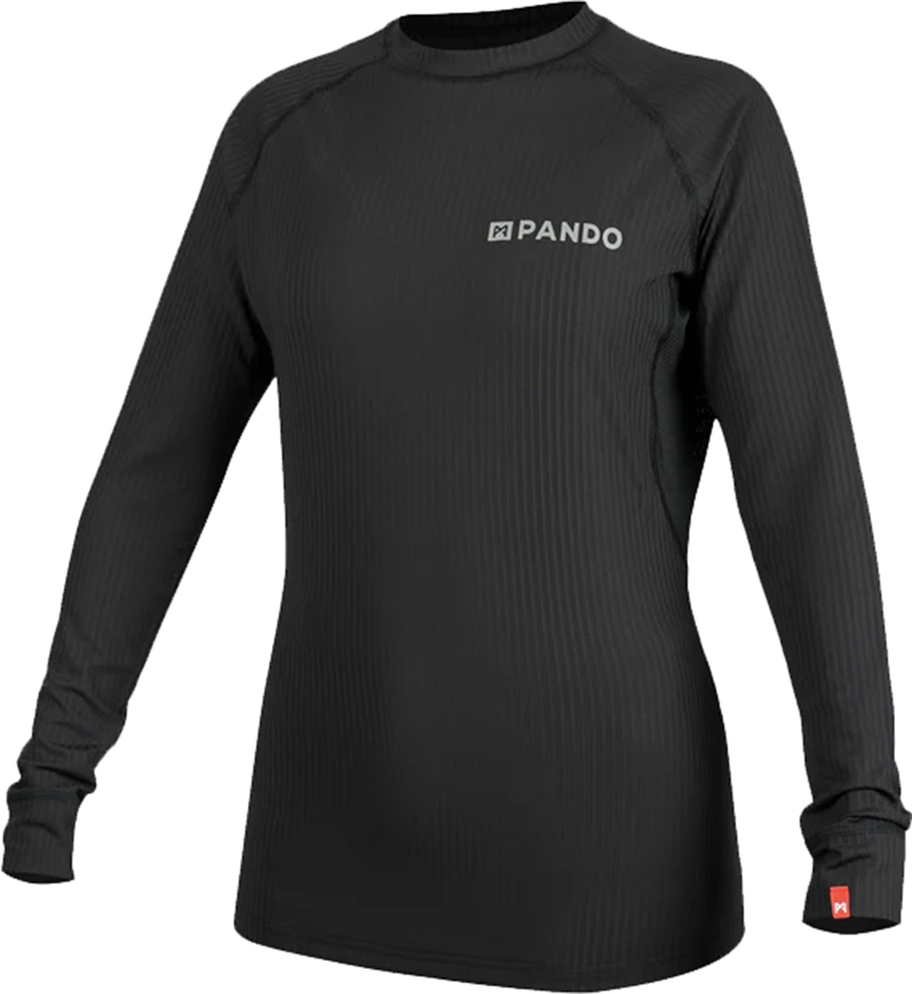 Pando Moto Vapor Langarm Funktionsshirt VAPOR-BLACK-S