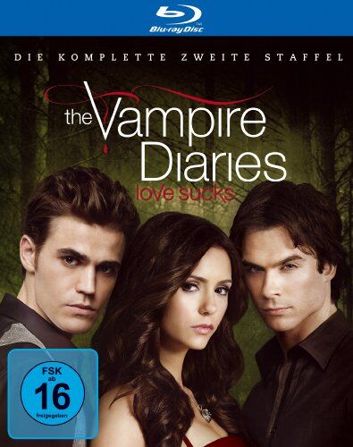 Nina Dobrev - The Vampire Diaries - Die komplette zweite Staffel (4 Blu-rays) [Blu-ray] - Preis vom 09.10.2026 07:28:09 h