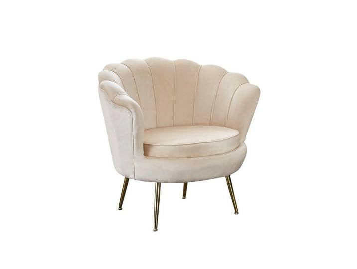 Livetastic Sessel, Beige, Metall, 76x78x76 cm, Wohnzimmer, Sessel, Sonstige Sessel