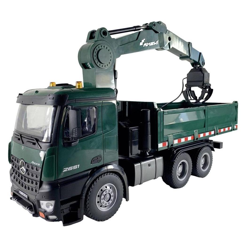 Amewi Mercedes Benz Arocs Kipper mit Kran (RTR Ready-to-Run) (22568)