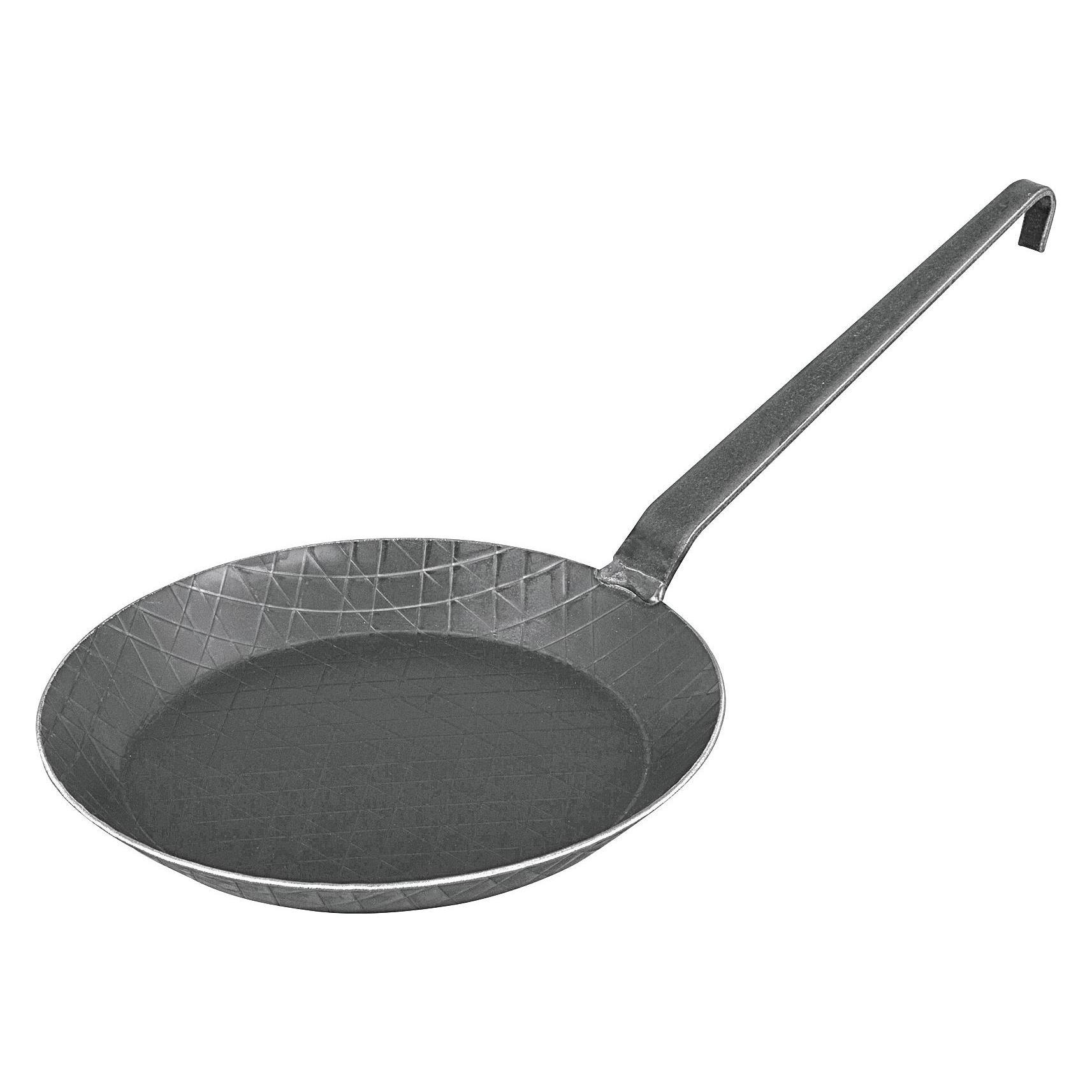 Turk Schmiedeeisenpfanne (Bratpfanne, Eisen, Stahl, 32 x 15.50 cm) (65232)