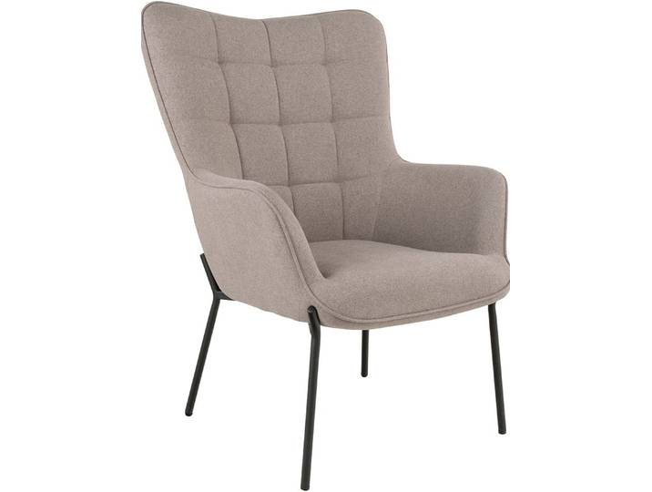 House Nordic Sessel Glasgow in Beige - (B)79 x (H)98 x (T)70 cm