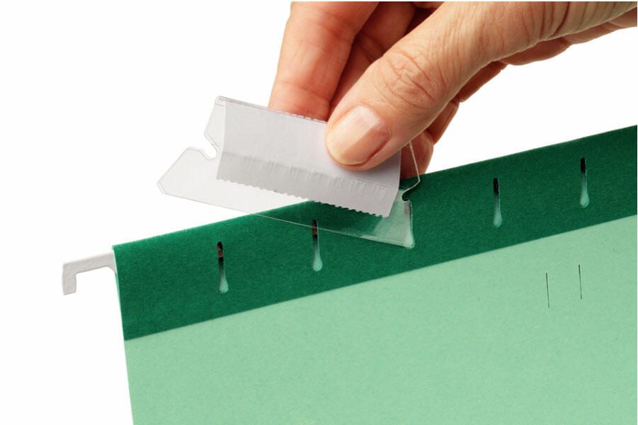 Esselte Vollsichtreiter Kunststoff transparent 94514