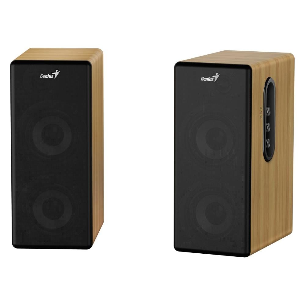 Genius SP-HF1220BT 45-Watt-Bluetooth-Holzlautsprecher Kiefernholz (31730059401)