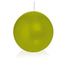 Wiedemann Kerzen grüne Kugelkerzen Ø 70 mm, 12 Stück