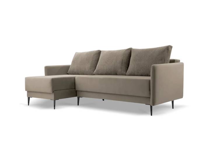 Ecksofa PEDRO Links Beige (Paros 03, Poso 03)