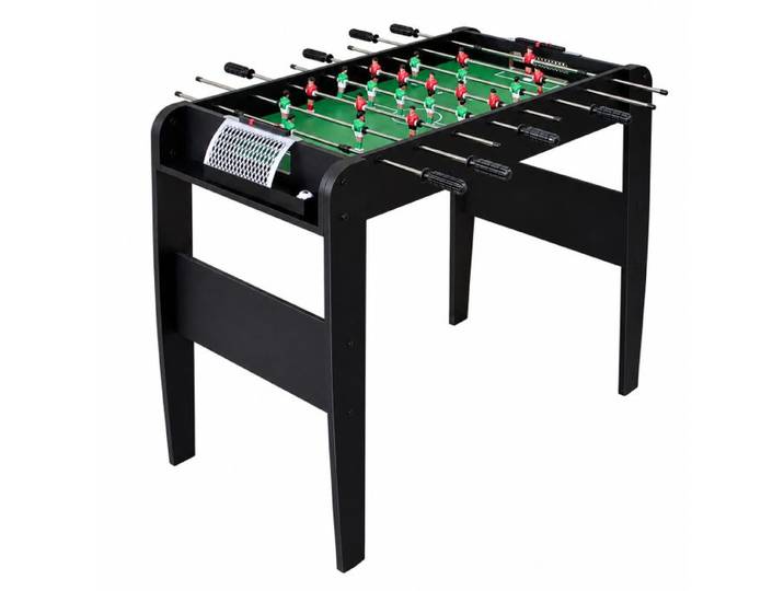 Relaxdays Table de baby-foot 3 balles