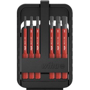 Wiha Bitset slimBit electric, 43156, Elektro VDE, 6-teilig, Innensechskant