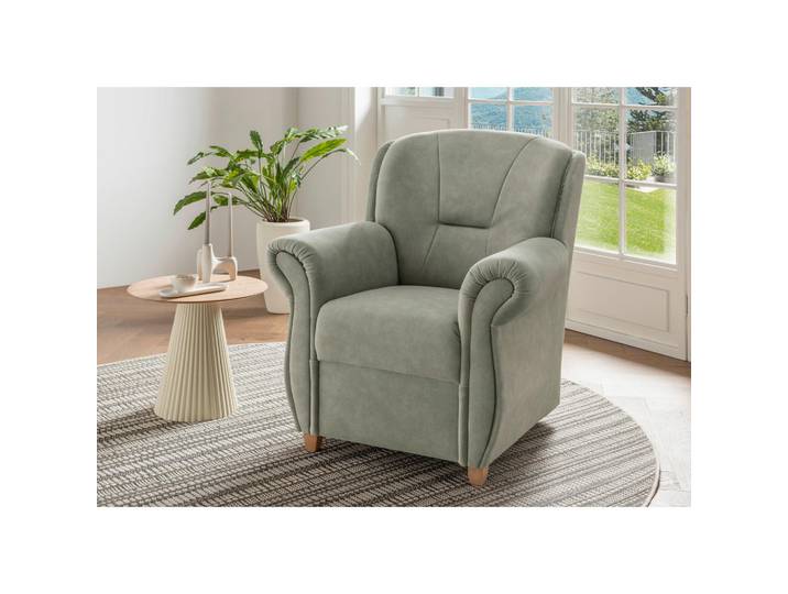 Livetastic Sessel, Grün, Holz, Buche, Uni, 91x100x88 cm, Wohnzimmer, Sessel, Sonstige Sessel