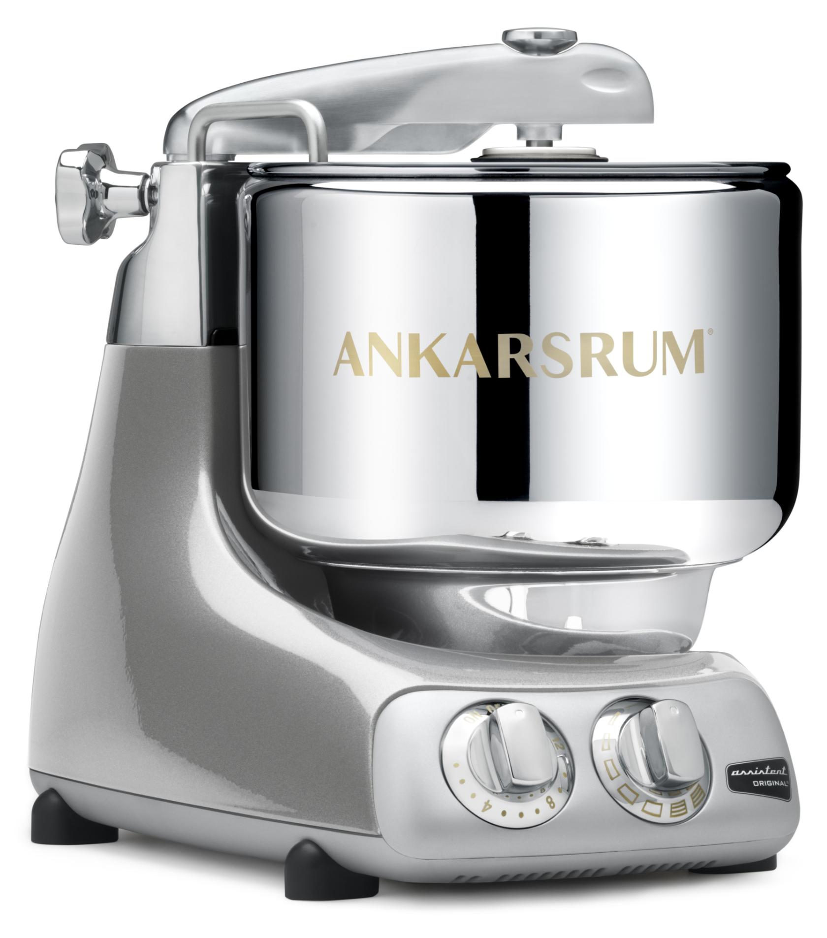 Ankarsrum AKM6230, 7 l, Silber, Edelstahl, Drehregler, 3,5 l, Edelstahl, Mixen