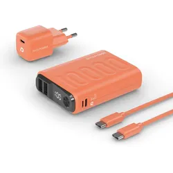 RealPower PB-10000 Lithium Polymer (LiPo) 10000 mAh Orange