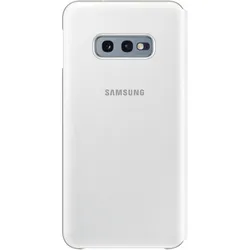 Samsung LED View Cover (Samsung Galaxy S10e), Smartphone Hülle, Weiss