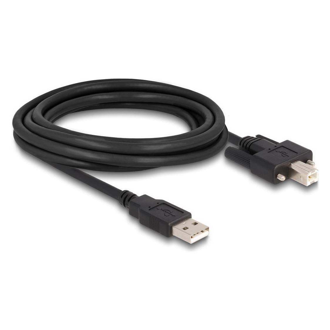Delock USB A - USB B (3 m, USB 2.0) (87215)