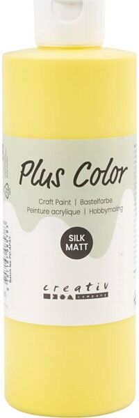 Plus Color Hobbymaling   250 Ml   Primary Yellow