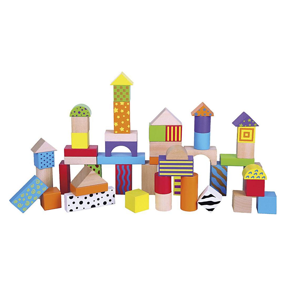Viga Toys Wooden Blocks (59695)