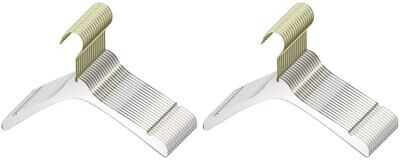 YBM Home Quality Acrylic Clear Hangers