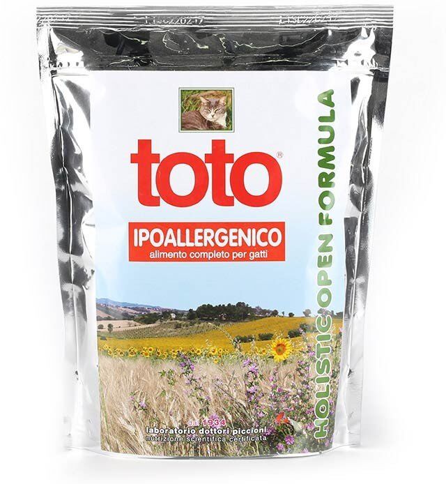 Toto 12 Kg Holistic Open Formula Ipoallergenico per Gatti