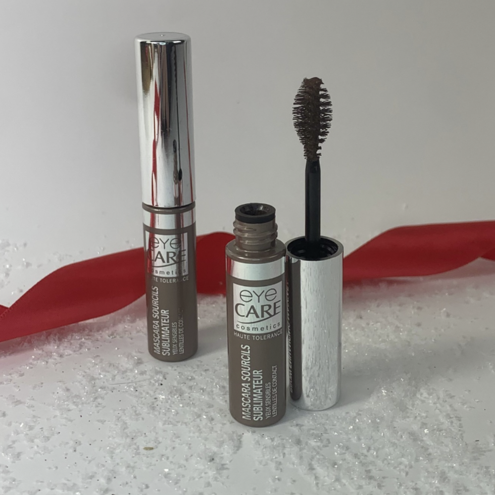 Eye Care Cosmetics Máscara potenciadora de cejas para ojos sensibles 3g Brun 7002