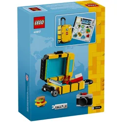 LEGO Gelber Reisekoffer (40817, LEGO Zubehör)