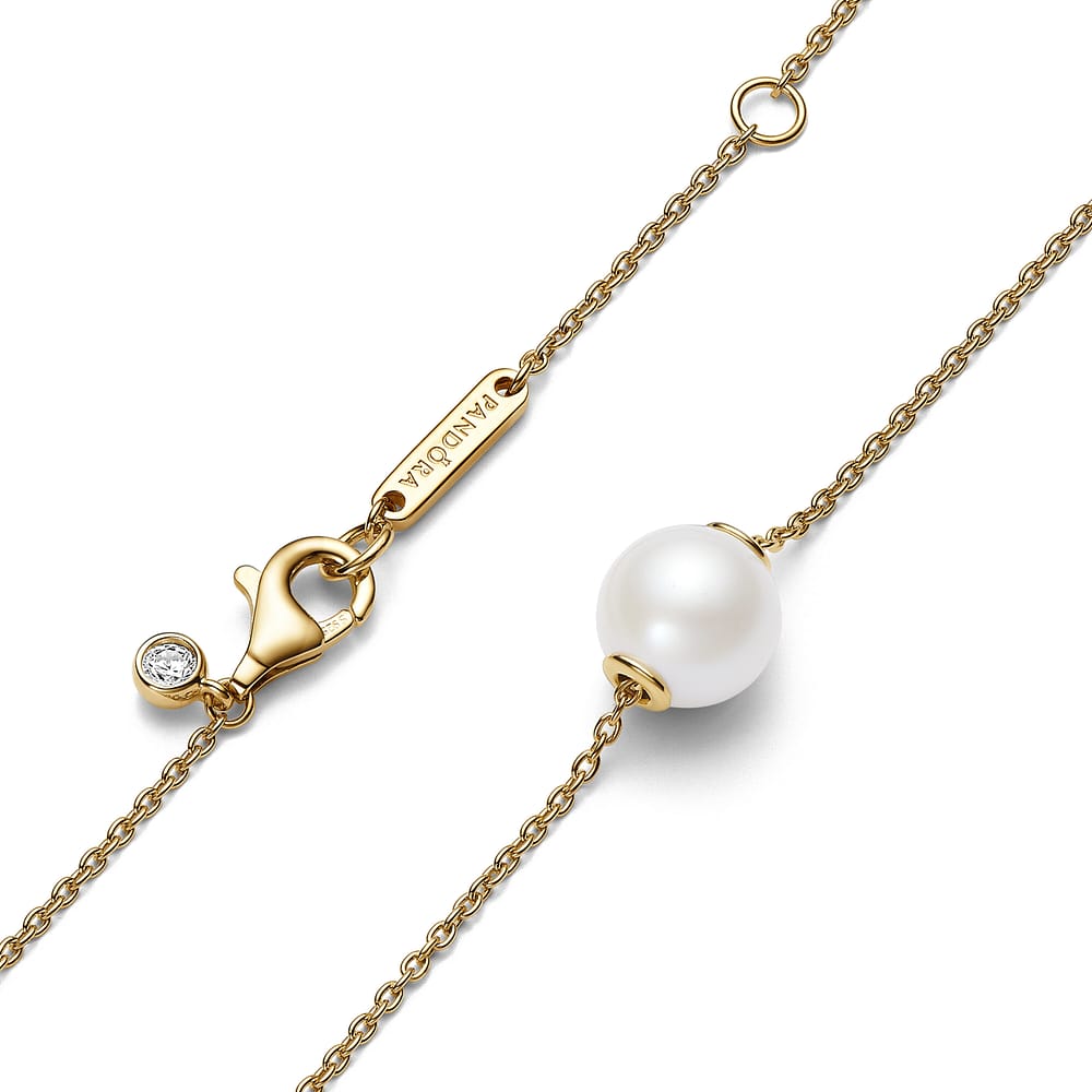 Collier Pandora Perle De Culture D'Eau Douce Traitée Femme