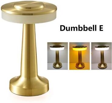Uplift Picks Rechargeable Metal Touch Table Lamp For Cordless Restaurant Mood Lighting Decor e