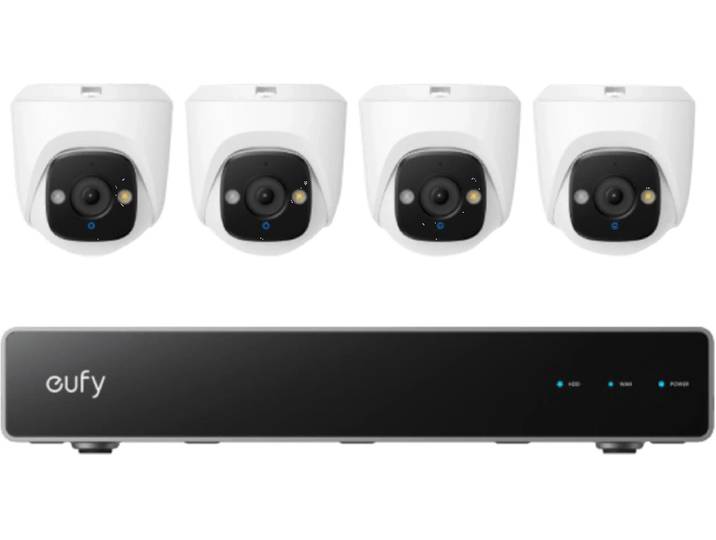 Anker eufy PoE Security System + NVR + E41 4-Pack
