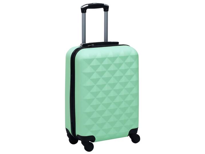 vidaXL Hartschalen-Trolley Minzgrün ABS