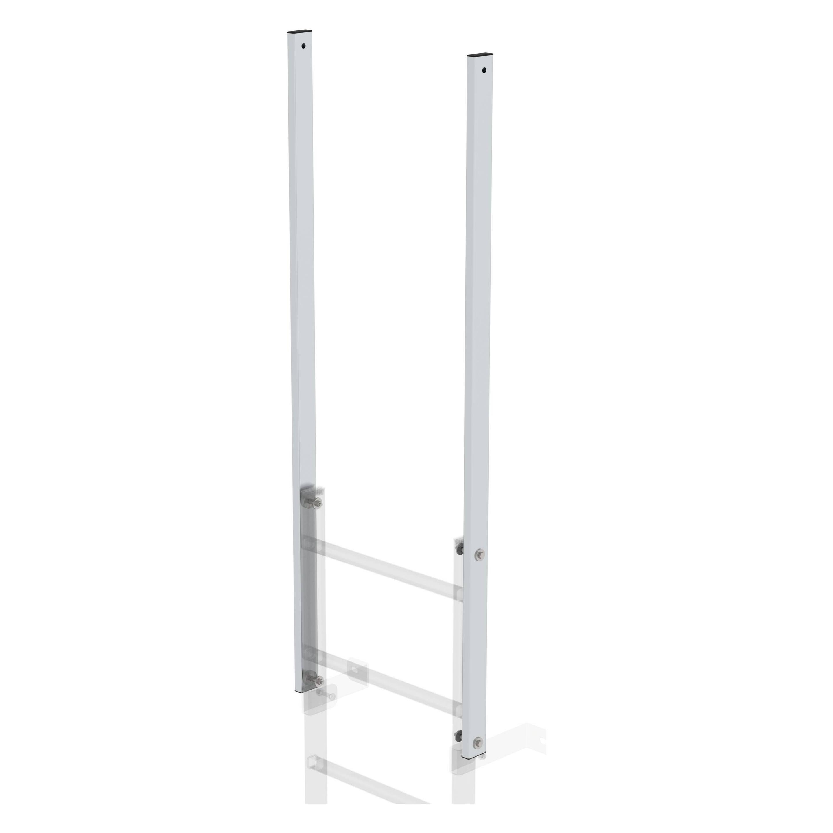 Munk Günzburger Ausstiegsholm gerade Alu blank 1600mm Lang (062243)