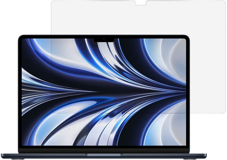 TABLETCOVERS.DK MacBook Air 15" M5/M4/M3/M2 (2026-2023) Hærdet Skærmbeskyttelsesglas - Gennemsigtig