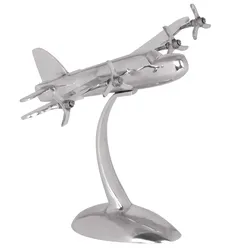 KADIMA DESIGN Design Deko Flugzeug Propeller aus Aluminium Farbe