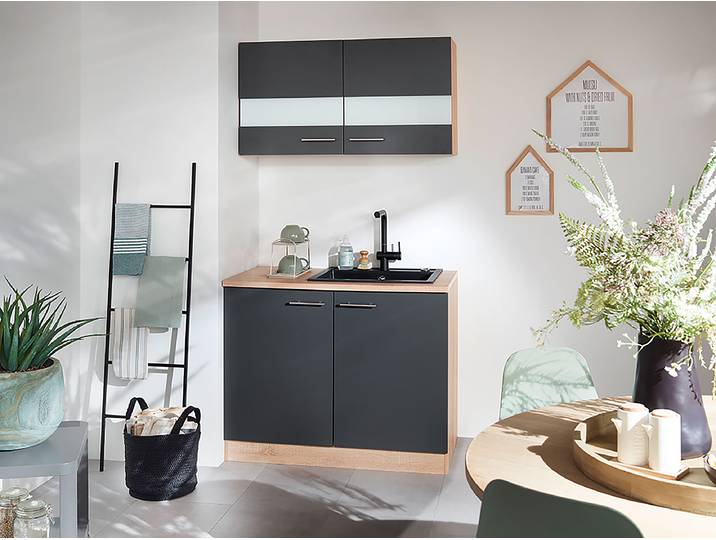 Hängeschrank Merle 100cm Grau/Grau