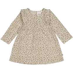 Feetje Kleid langarm Leo Rüschen, natur | braun, 68