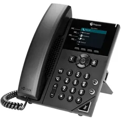 HP Poly VVX 250 (ohne Netzteil), Telefon, Schwarz