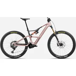 Orbea Rise LT M-Team 630W 2025 - Desert Rose - Carbon Raw (Matt)