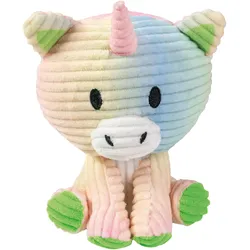 Lumo Stars Plüschtier Samt - Einhorn Regenbogen, 15cm (15 cm)