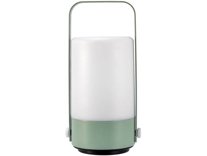 LED Laterne PAULEEN Charm , grün (hellgrün), B:9,8cm H:19,5cm T:8,4cm, Leuchten, LED Laterne, Batterbiebetrieben