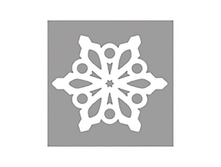 Rayher Silhouetten-Stanzer Schneeflocke 3.7 × 4.2 cm