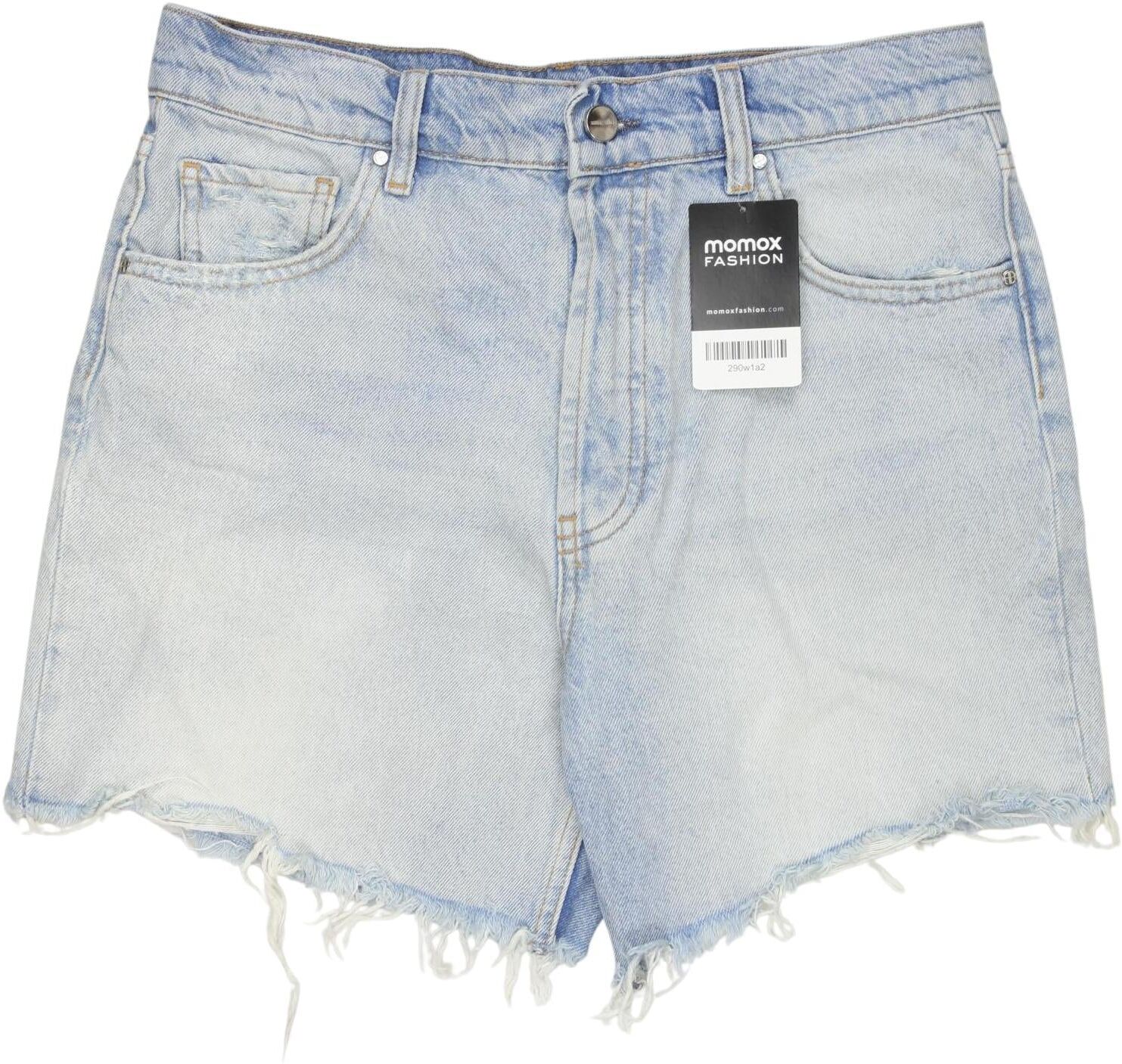 Anine Bing Damen Shorts, Hellblau, Gr. W27, Baumwolle - Second Hand